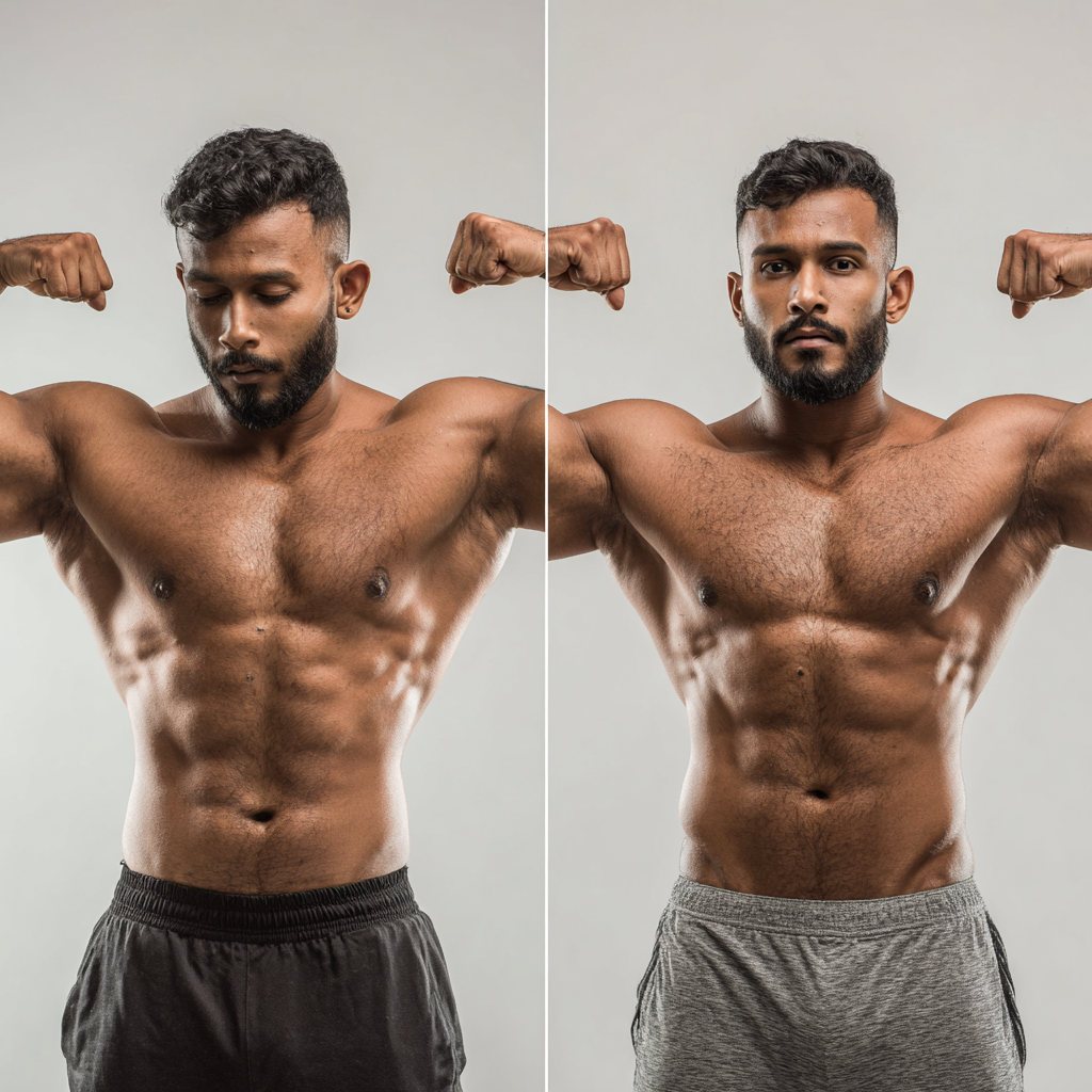 Pessoa em equilíbrio no topo de uma montanha ao amanhecer, a celebrar a vitalidade